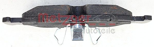 METZGER 1170177 Bremsbelagsatz, Scheibenbremse